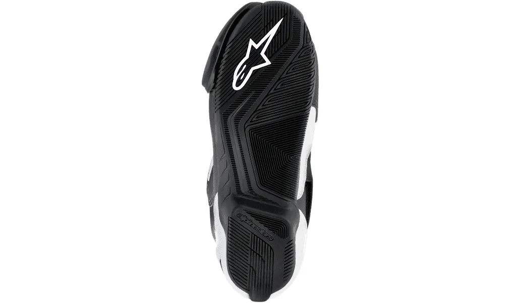 Alpinestars SMX S Black/White Boots - Size US 7.5 / Euro 41 - USED