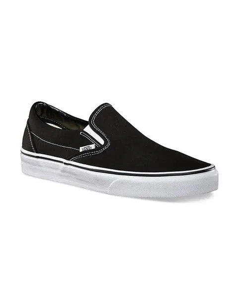 Classic Slip-On Shoes - Black