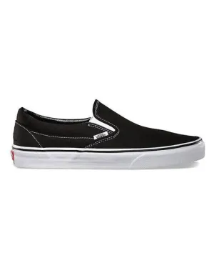 Classic Slip-On Shoes - Black