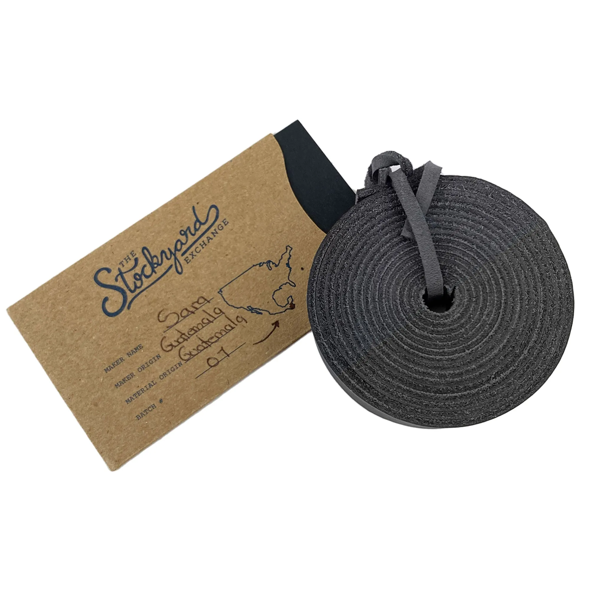 Cord Strap (72 x 0.75 in.) from Thick Full Grain Leather (2.6 to 2.8mm)