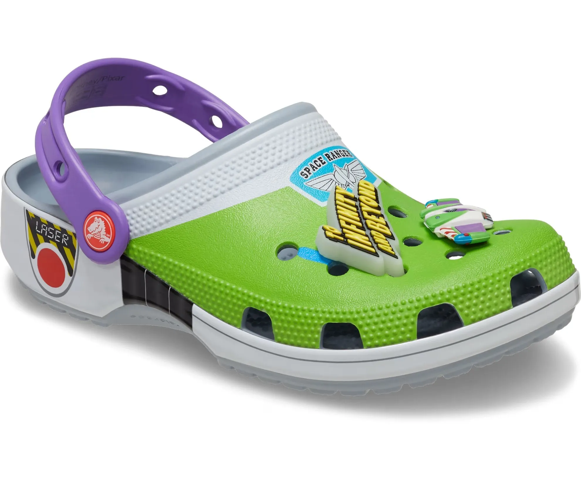 Crocs Classic x Toy Story 'Buzz Lightyear' Clog, Green/Grey