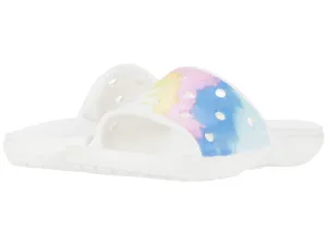 Crocs Slippers, Classic Slide - Tie-Dye Graphics