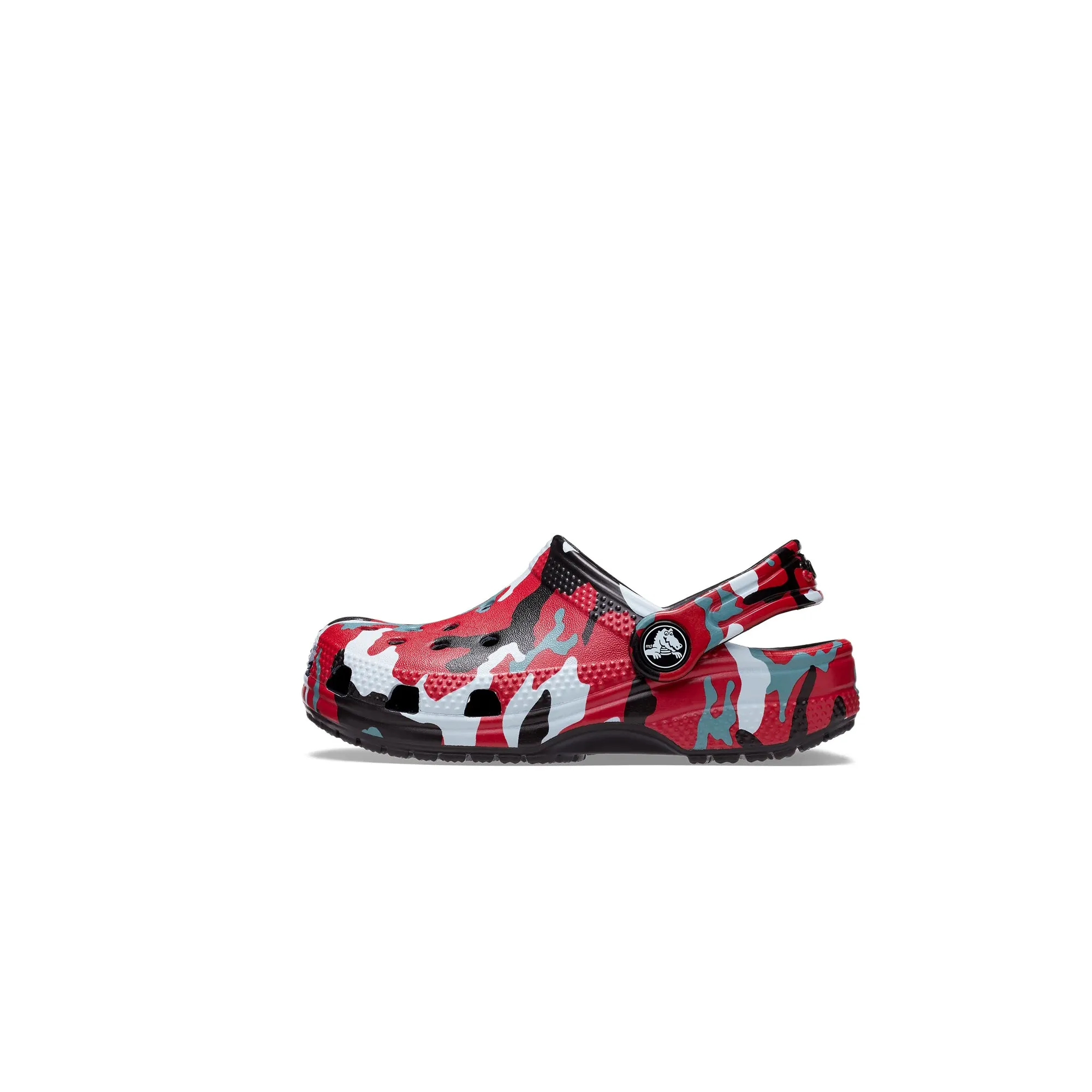 Crocs Toddler Classic Camo Clog Black/Red