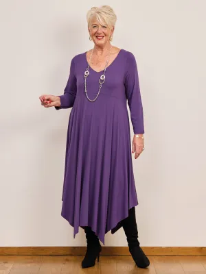 Danni Jersey Dress - Purple