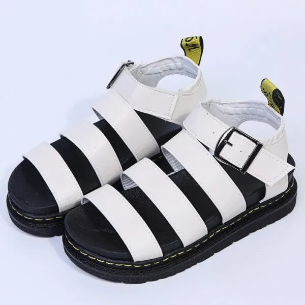 deanwangkt - White Casual Patchwork Solid Color Round Comfortable Out Door Shoes