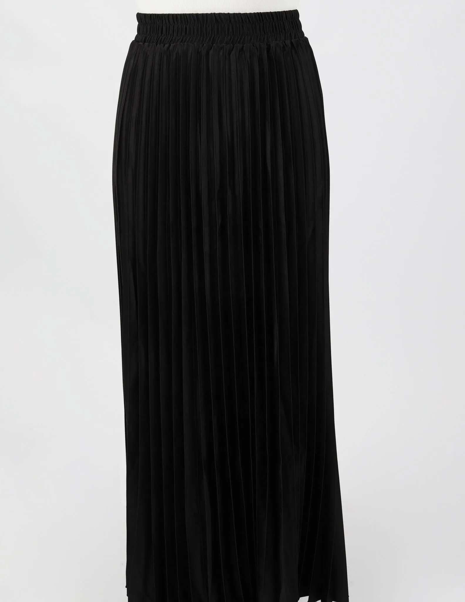 Dream Elastic Waist Pleat Skirt