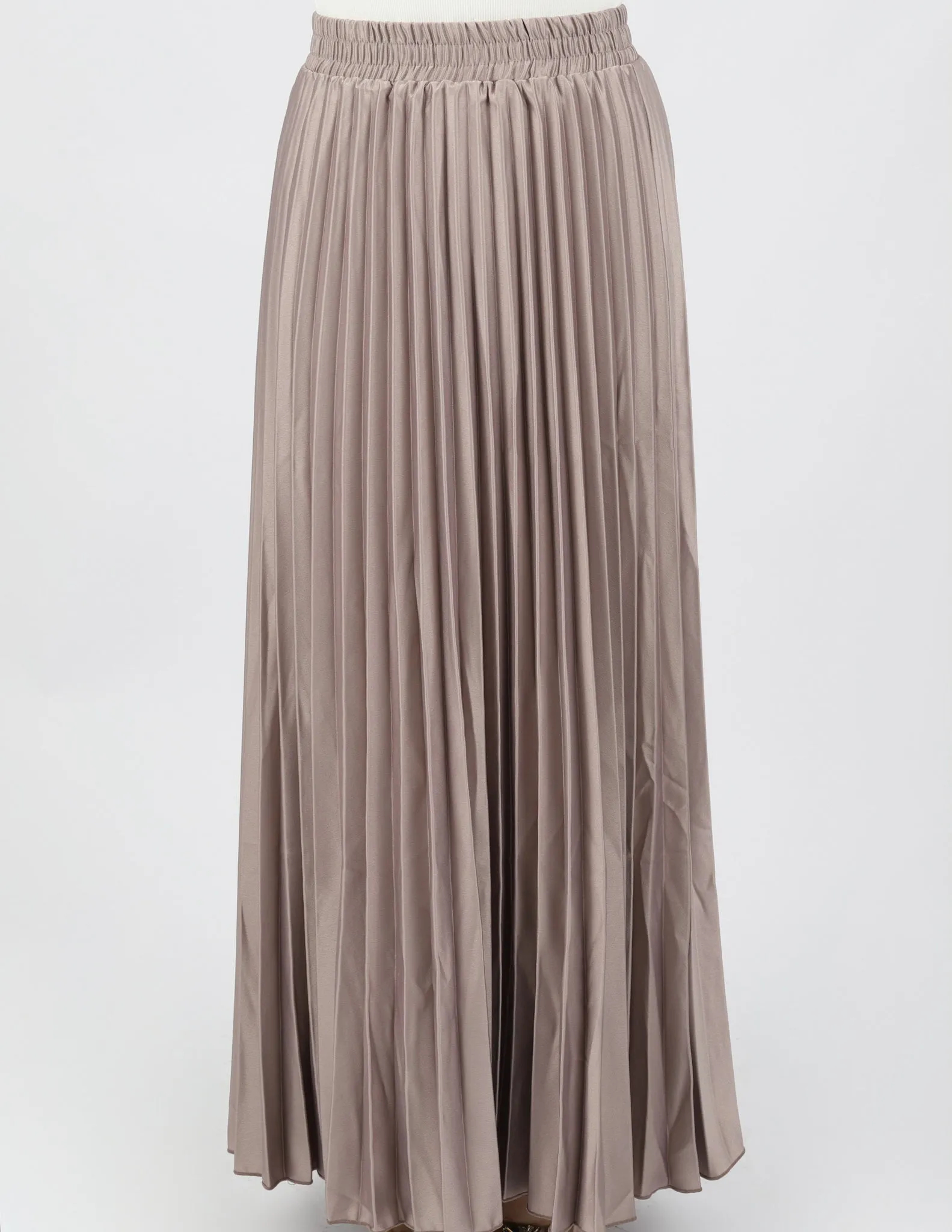 Dream Elastic Waist Pleat Skirt