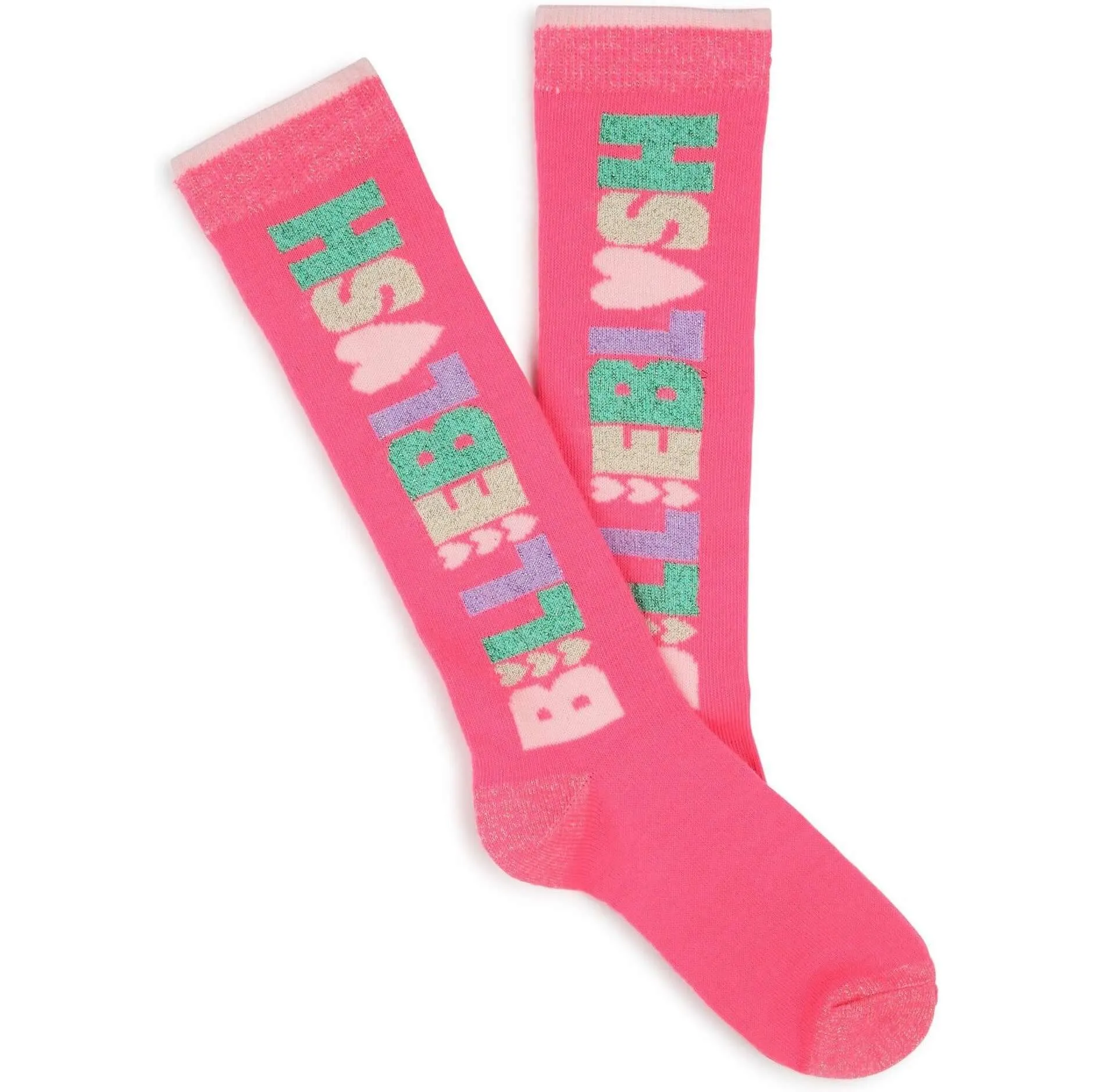 Girls Pink 2 Pack Socks