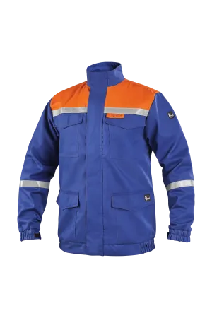 Jacket CXS ENERGETIK MULTI 9043 II, men's, blue-orange