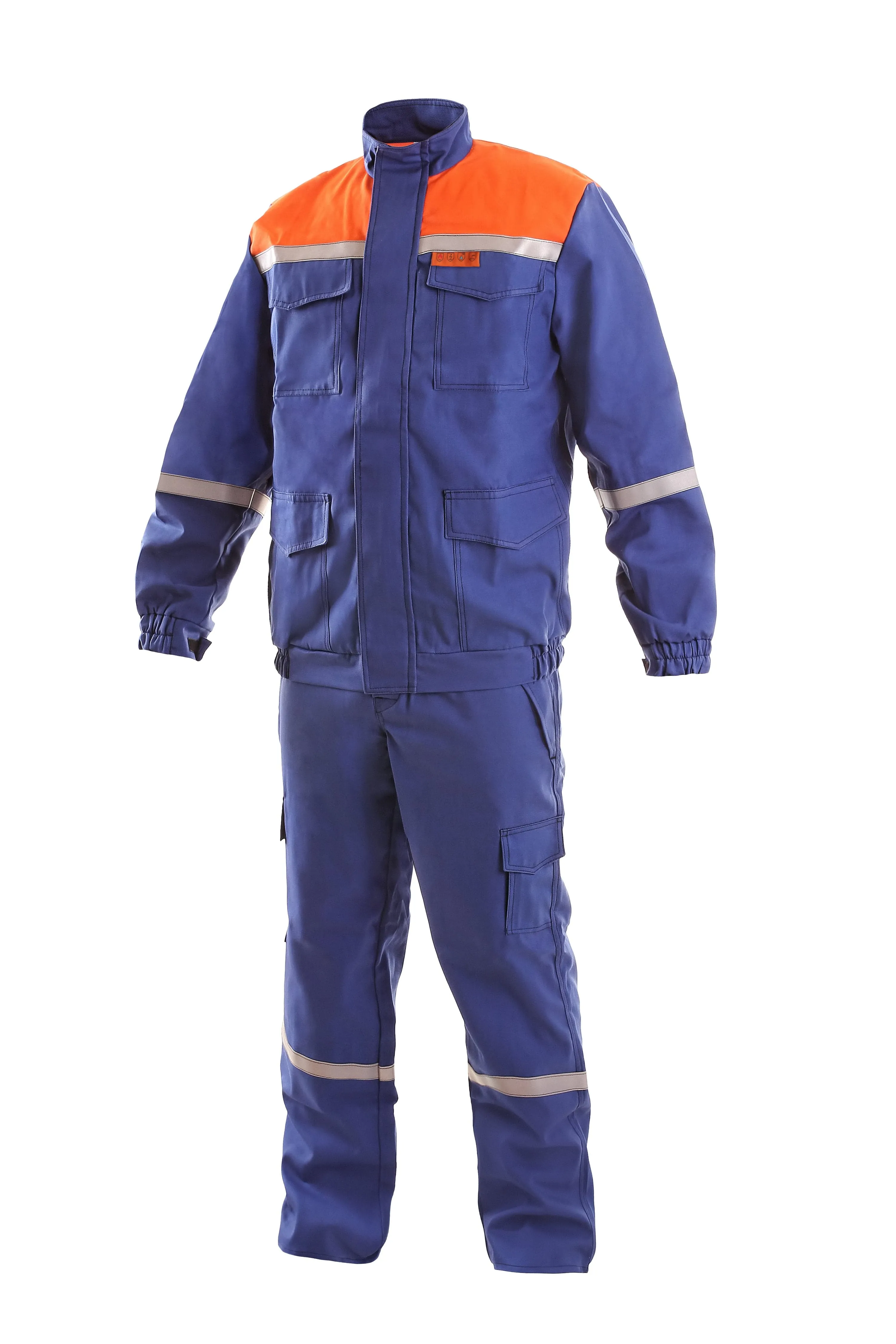 Jacket CXS ENERGETIK MULTI 9043 II, men's, blue-orange