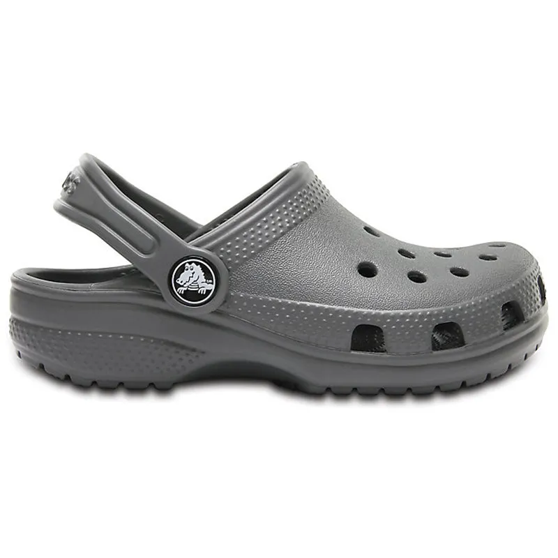 Kids Classic Clog in Slate Grey