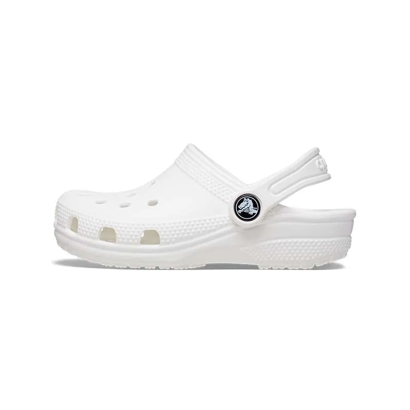 Kids Classic Clog in White