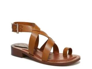 Leather sandals Franco Sarto Ina, light brown