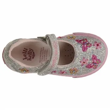 Lelli Kelly Baby Glitter Kate Dolly Silver