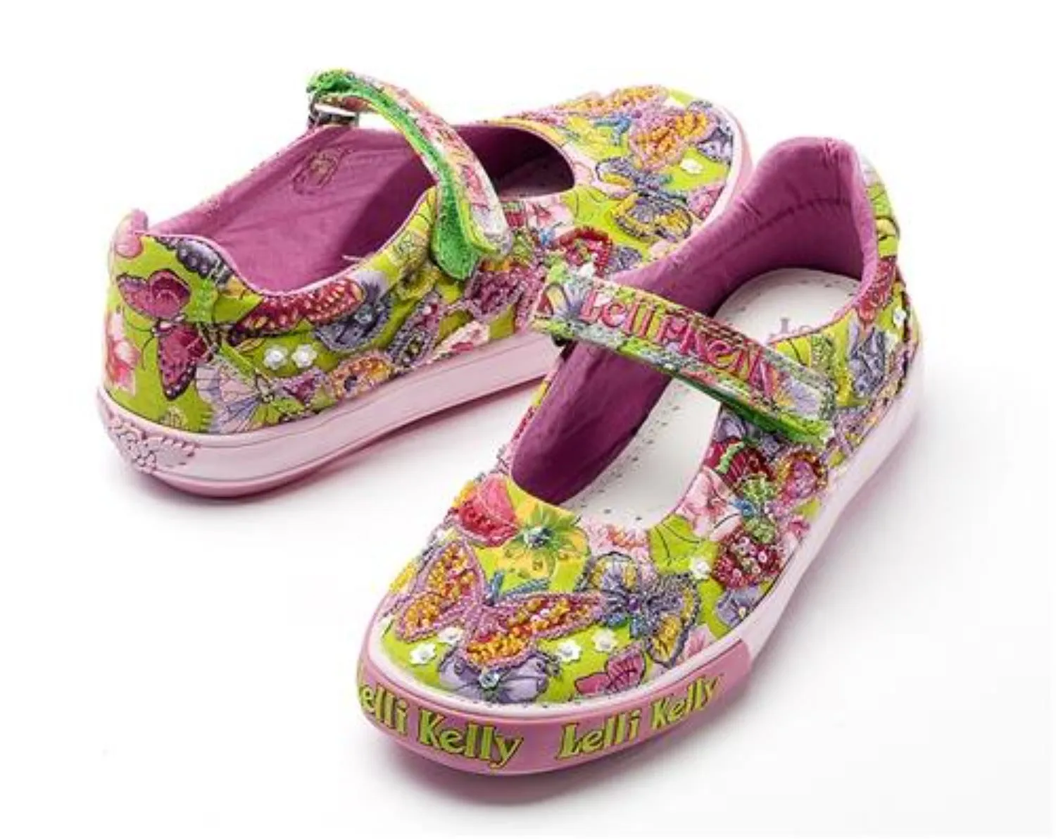 Lelli Kelly Girls Maisie Green Fantasy Shoes