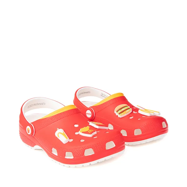 McDonald's x Crocs classic clogs, red