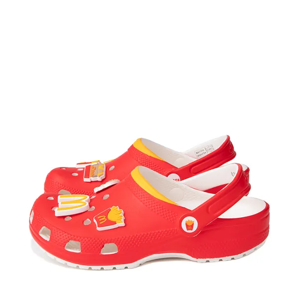 McDonald's x Crocs classic clogs, red