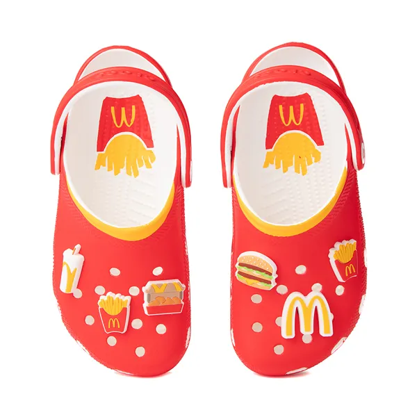 McDonald's x Crocs classic clogs, red