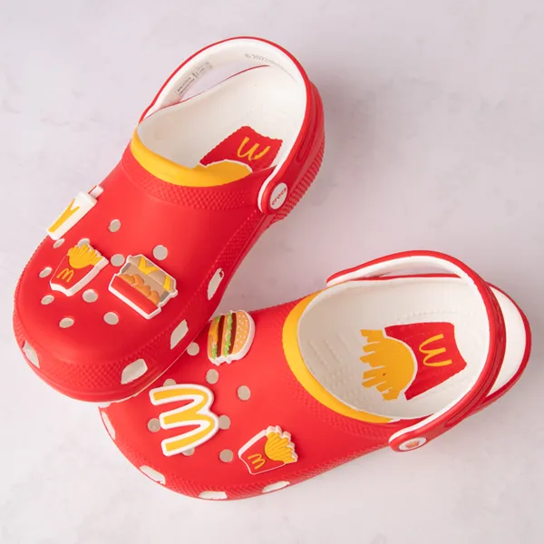 McDonald's x Crocs classic clogs, red