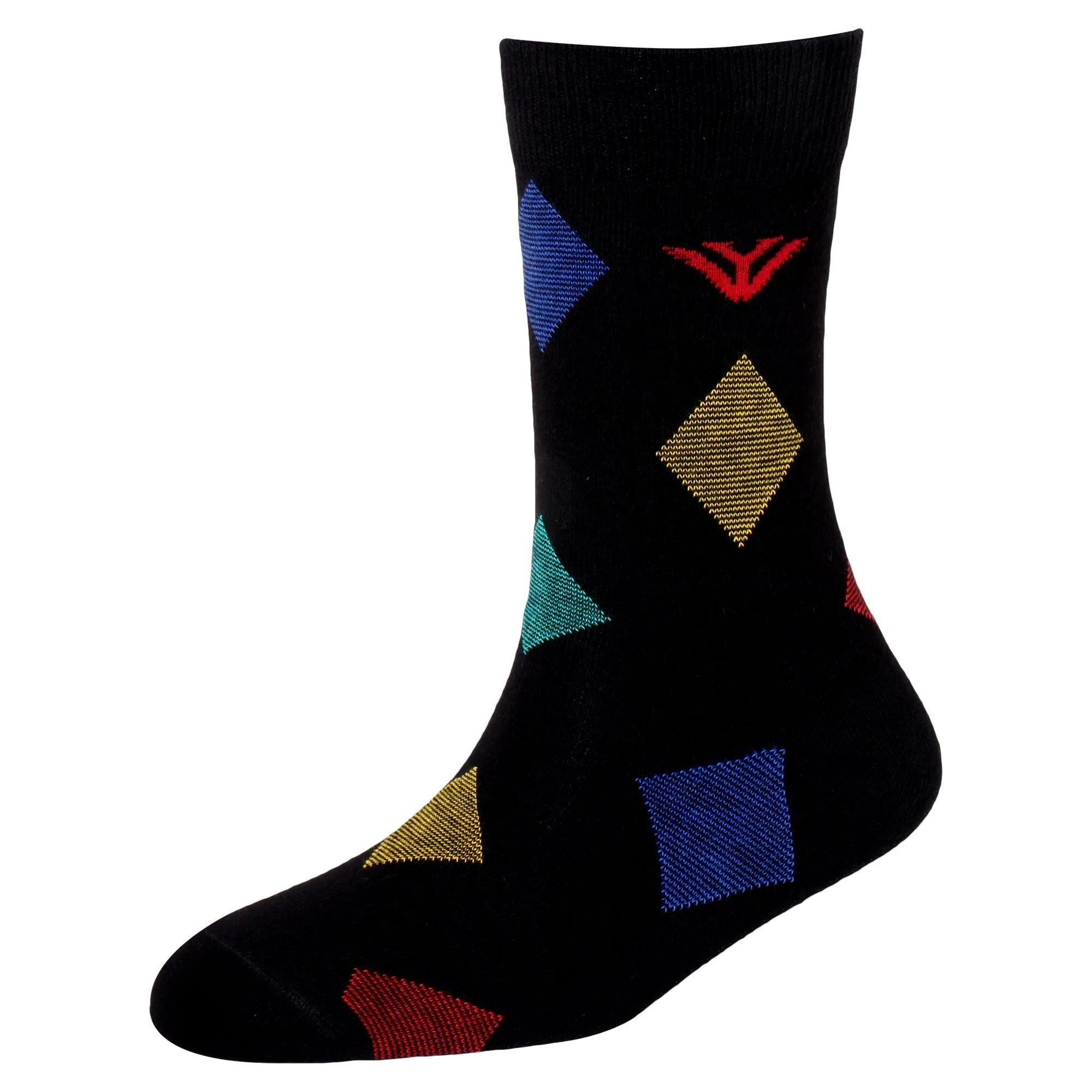 Men's FL03 Pack of 3 Cotton Fashion Crew Socks