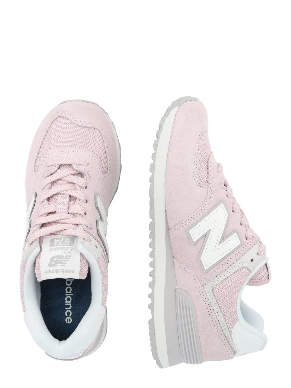 New Balance 574 sneakers, light pink