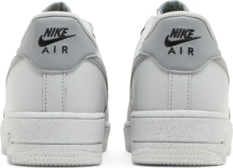 Nike Air Force 1 Crater GS 'Light Smoke Grey' Sneakers, Gray