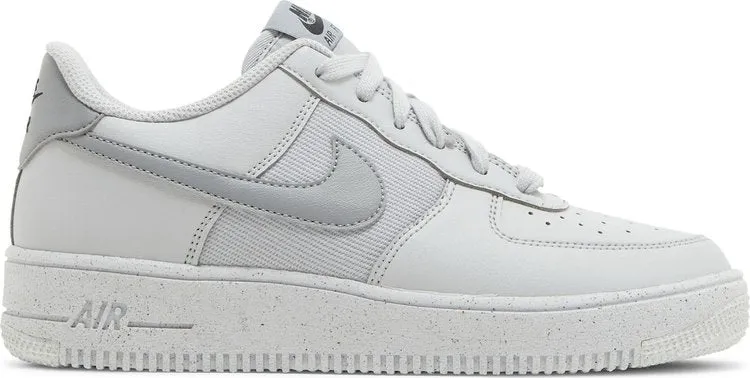 Nike Air Force 1 Crater GS 'Light Smoke Grey' Sneakers, Gray