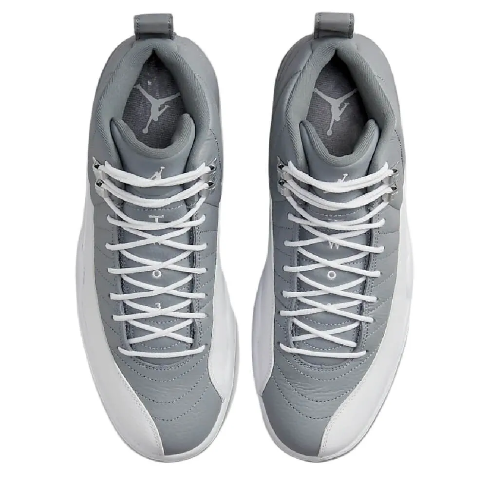 Nike Air Jordan 12 Retro Sneakers, Grey/Light Gray