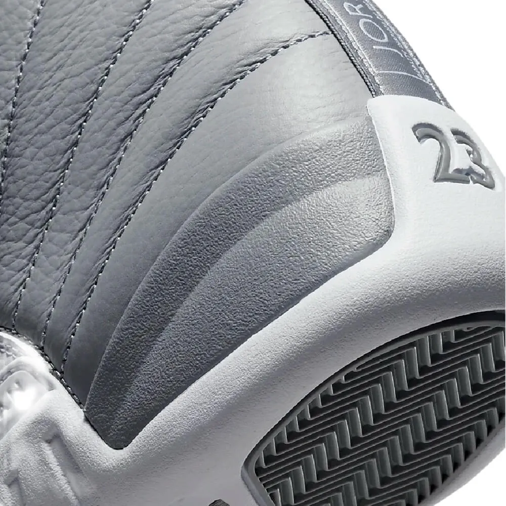 Nike Air Jordan 12 Retro Sneakers, Grey/Light Gray