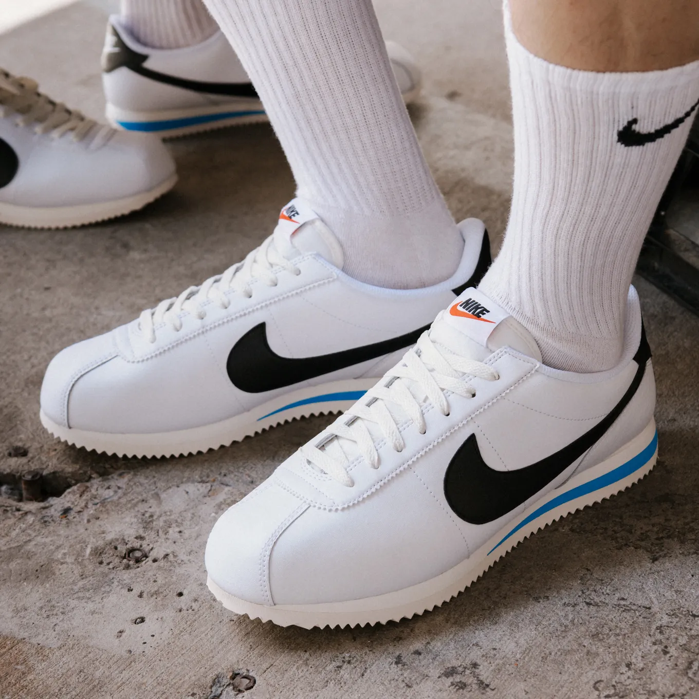 Nike Cortez White/Black/Light Photo Blue DM4044-100