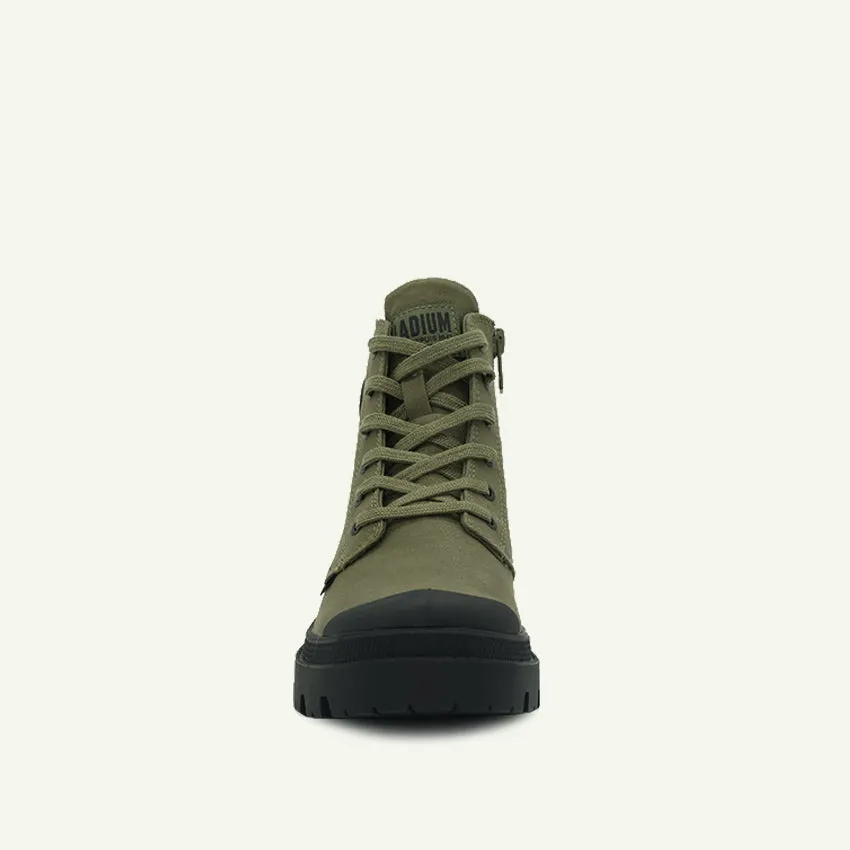 PALLABASE TWILL WOMEN'S BOOTS -  OLIVE NIGHT