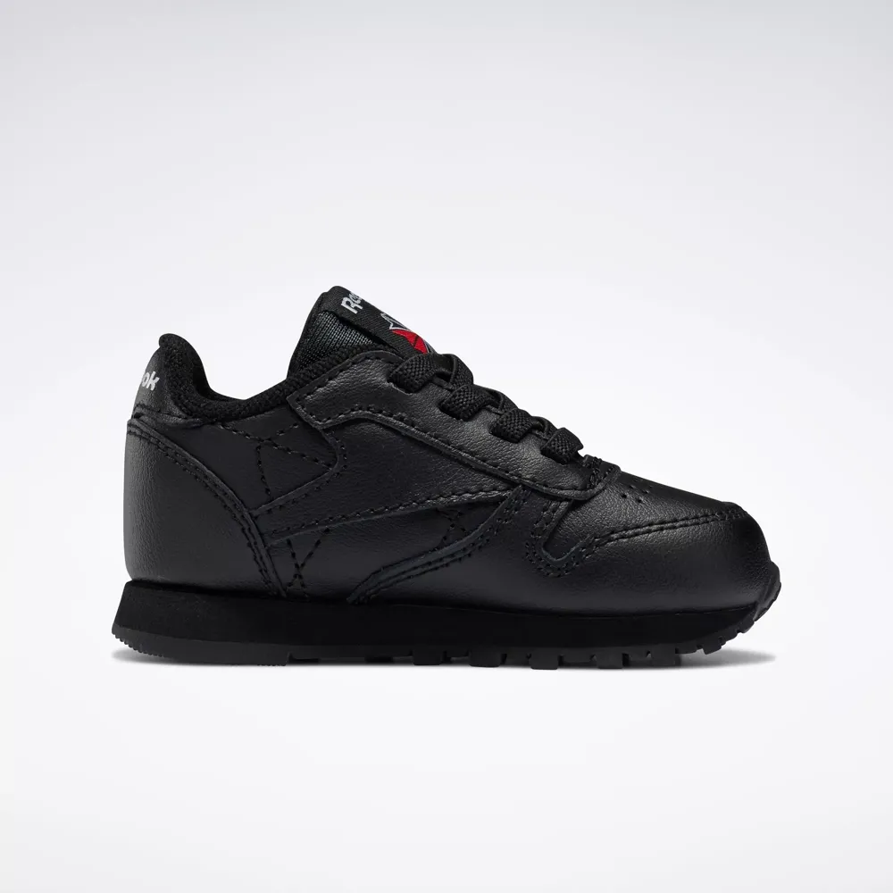 Reebok Kid's Classic Leather Shoes - Core Black