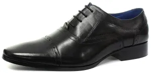 Roamers 5 Eyelet Black Men's Oxford Shoes Size 13