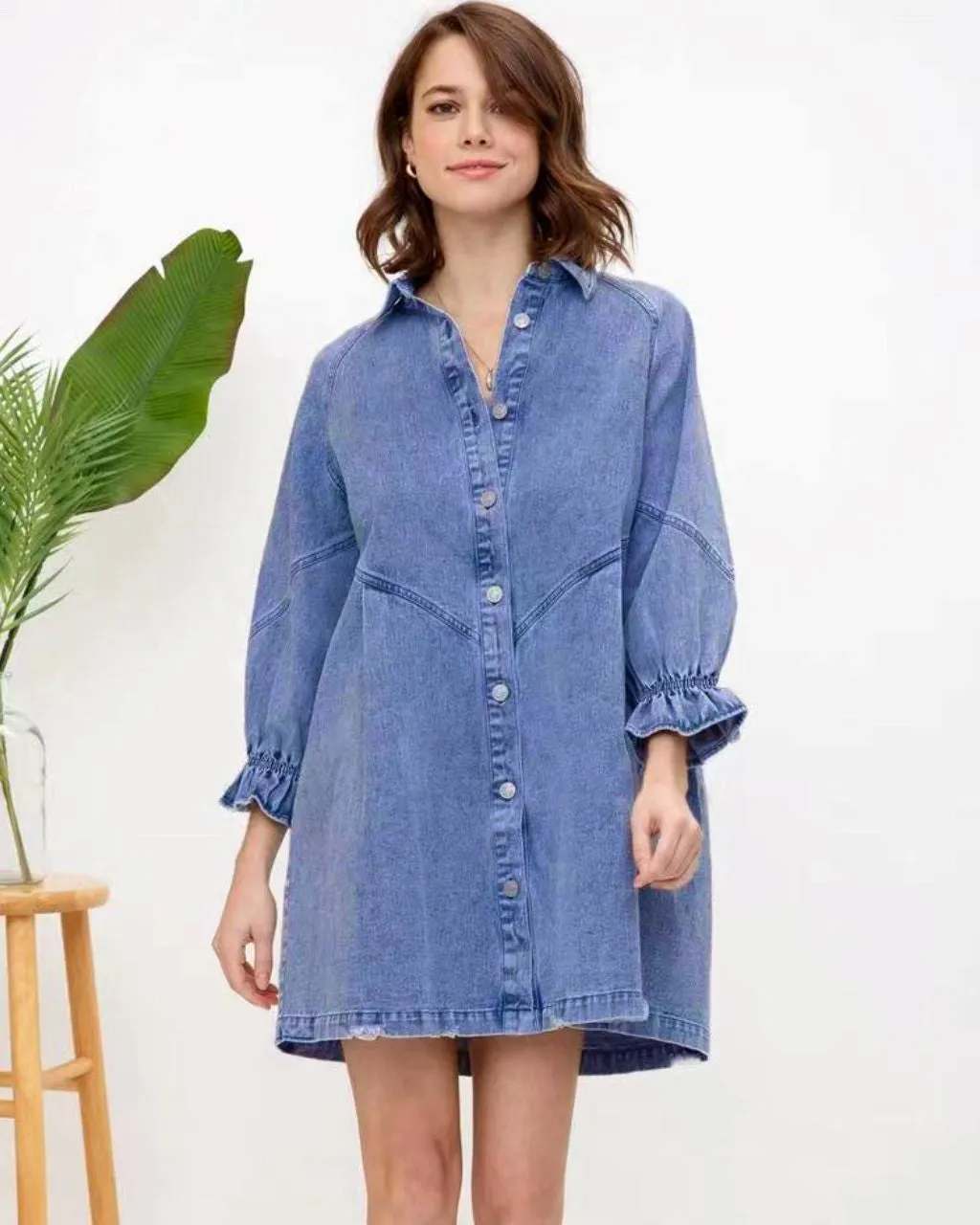 SAVANNAH denim dress