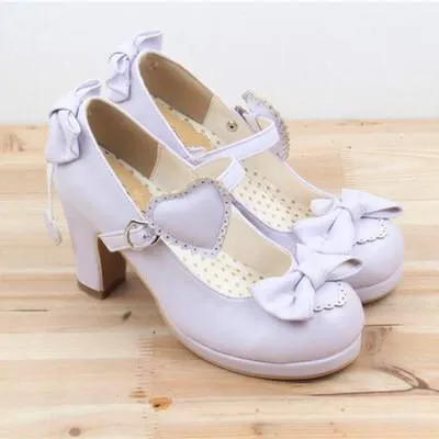 Sweet Heart Lolita Heels