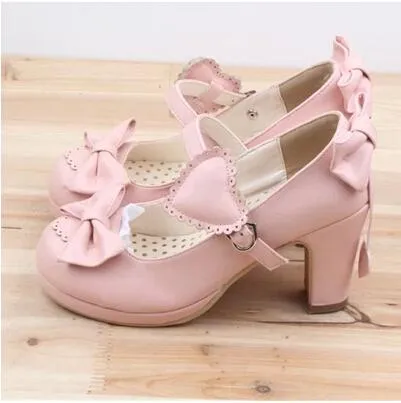 Sweet Heart Lolita Heels