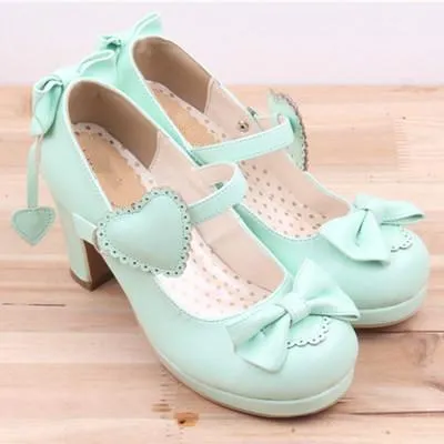 Sweet Heart Lolita Heels