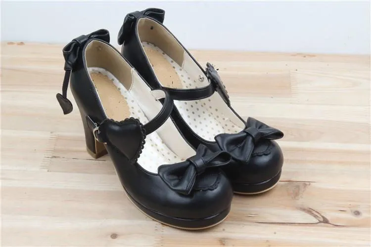 Sweet Heart Lolita Heels