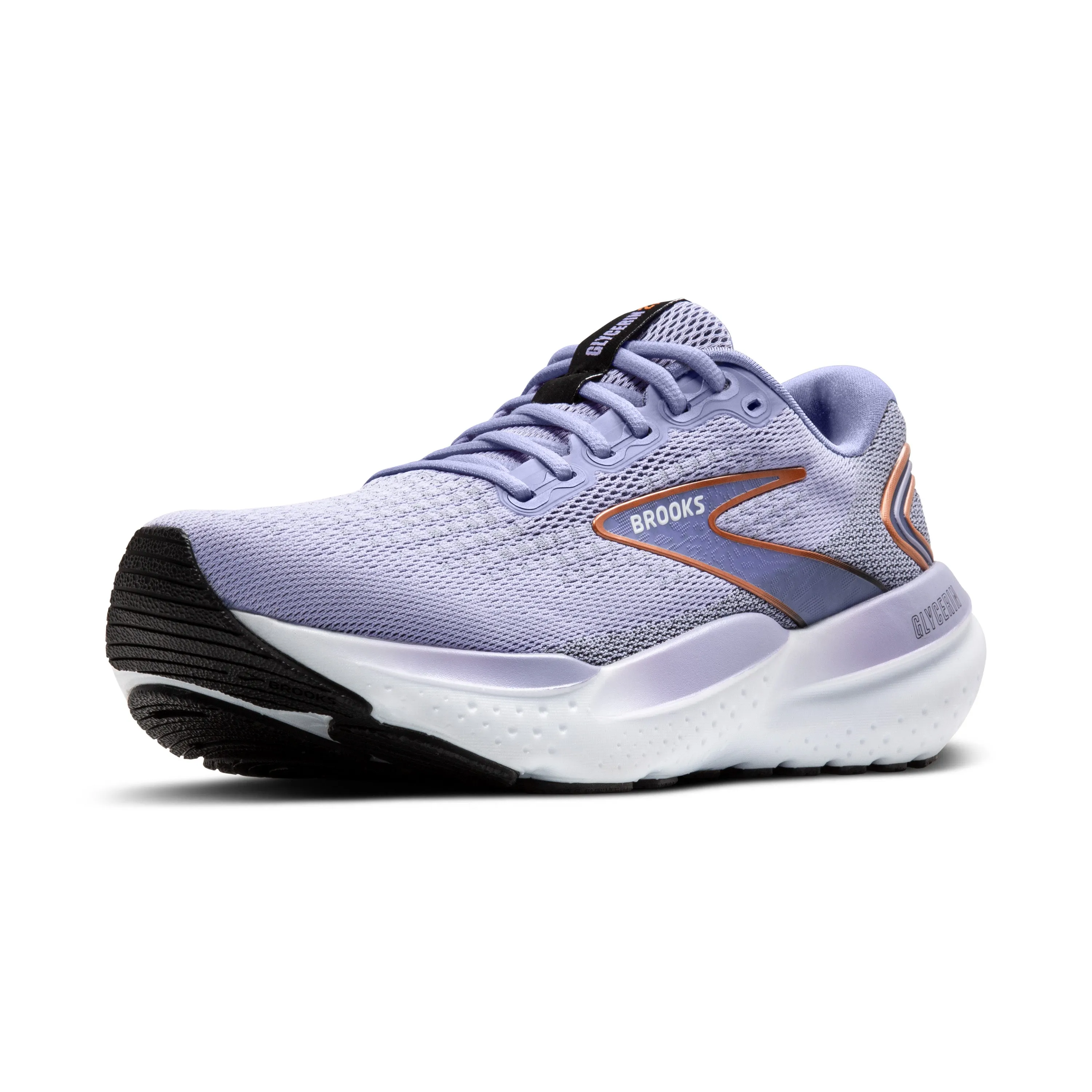 Women's Brooks Glycerin 21 Color:  Lavender/Black/Copper