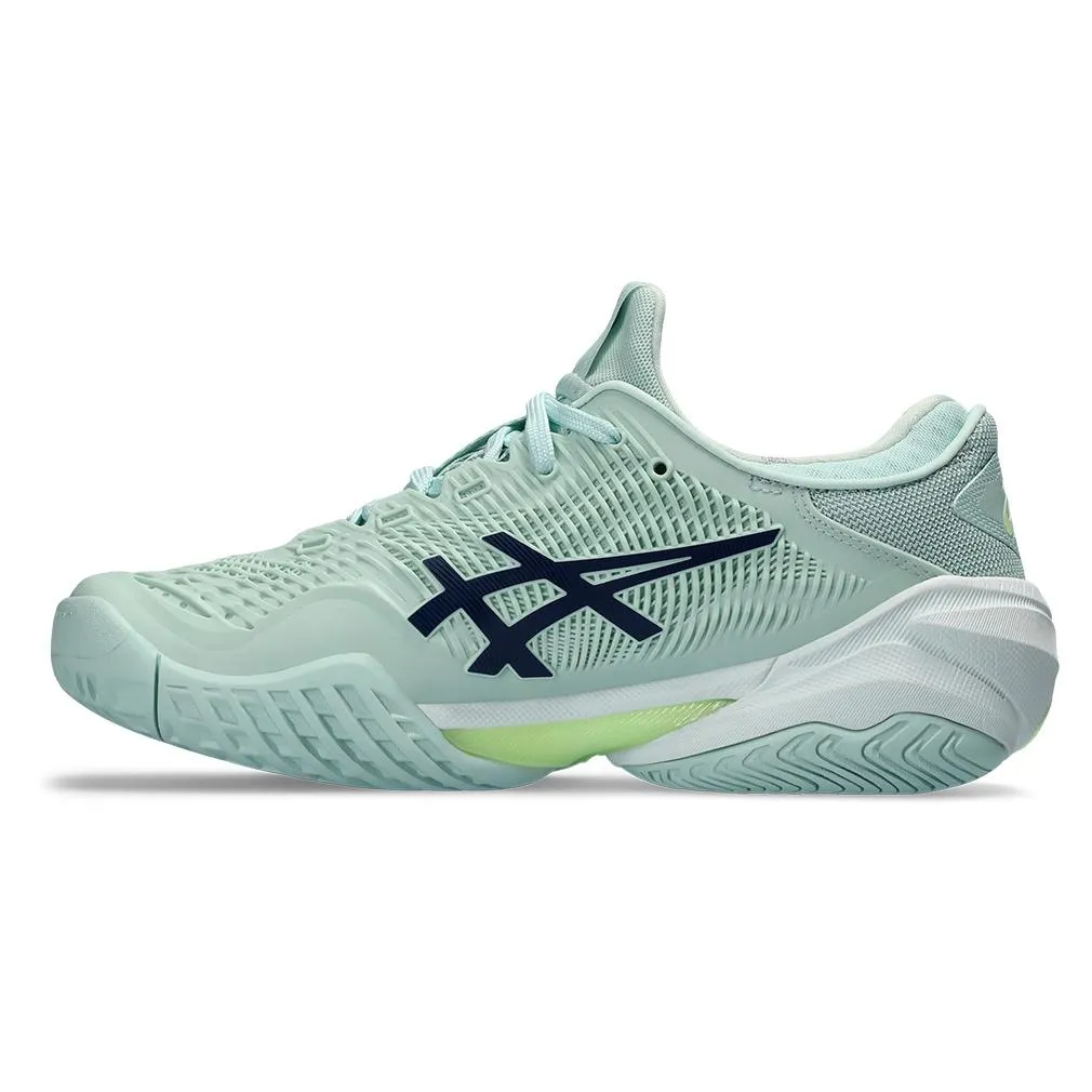 Women's Court FF 3 Tennis Shoes Pale Blue and Blue Expanse